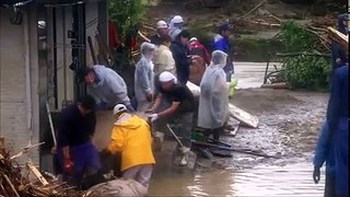 Relief efforts continue in heavy rain in southern Japan