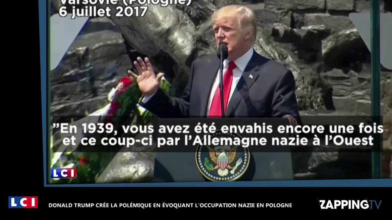Donald Trump : Ses propos chocs sur l'occupation nazie en Pologne créent la polémique (vidéo)