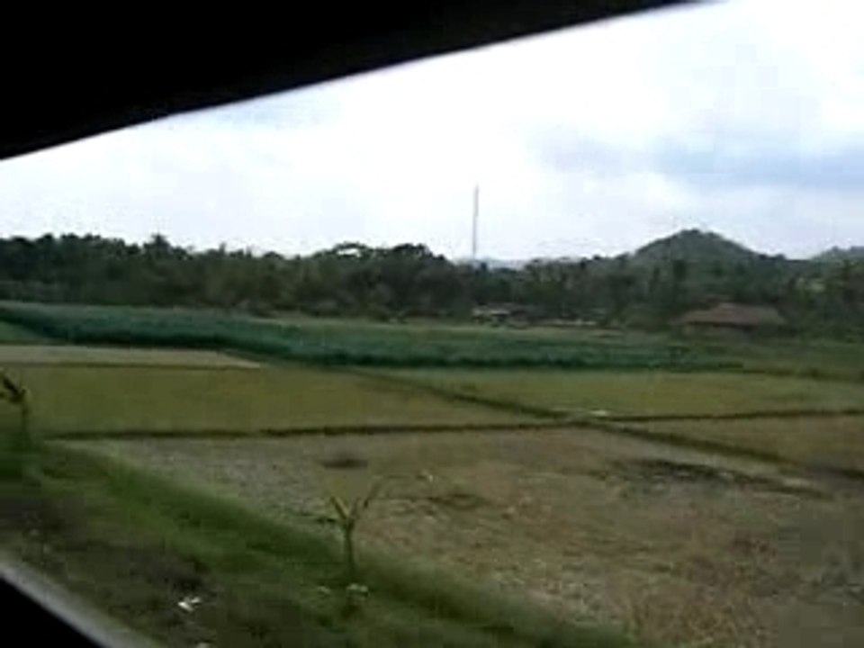 Train indonésien à Java