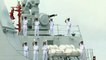 China's first aircraft carrier visits Hong Kong