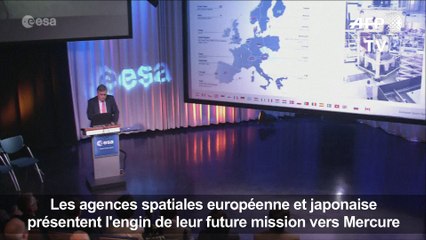 L'ESA dévoile l'engin spatial pour la mission vers Mercure