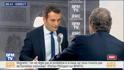 Florian Philippot sur BFMTV et RMC (070717)