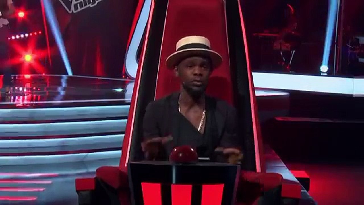 Obichi Marshall sings “Battlefield” - Blind Auditions - The Voice Nigeria Season 2