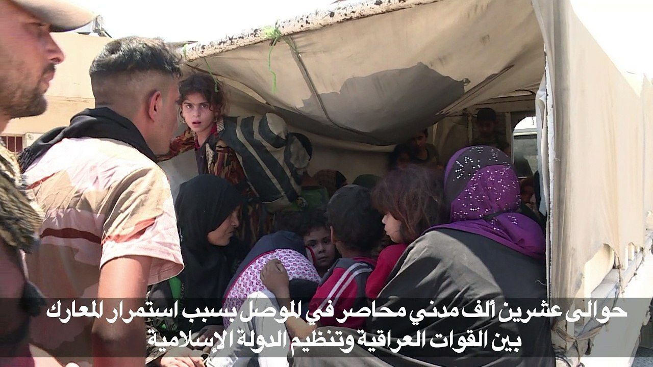 حوالى 20 ألف مدني محاصر في الموصل القديمة