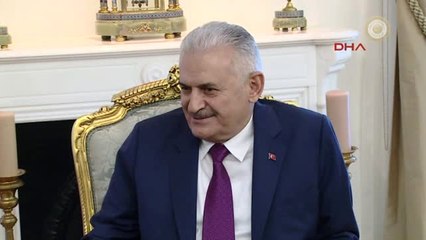 Başbakan Yıldırım AB Komiseri Hahn'ı Kabul Etti