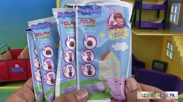 Peppa Pig Clay Buddies Pâte à modeler Blind Bags Jouets de Peppa Pig