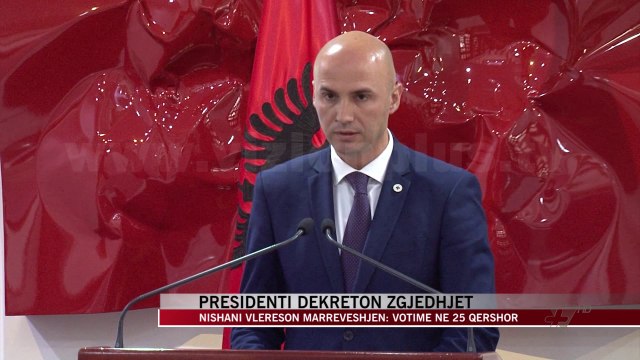 Nishani dekreton 25 qershorin për zgjedhjet e përgjithshme dhe Kavajën - News, Lajme - Vizion Plus
