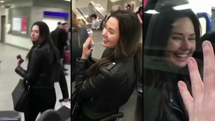 Séparation dans une gare.. avec une inconnue #Humour