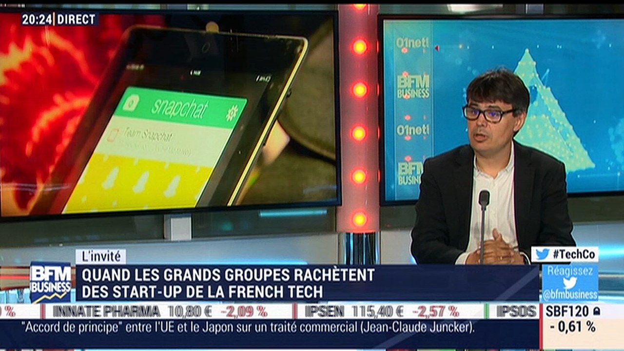 Quand les grands groupes rachètent les startups de la French Tech - 06/07