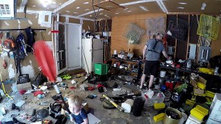 Fishing gear hoarder and fishing rod giveaway! Whats in the Catfish & Carp Garage