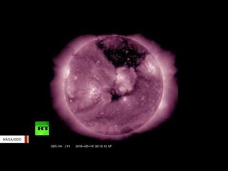 Not so bright: NASA captures huge dark void in sun’s atmosphere