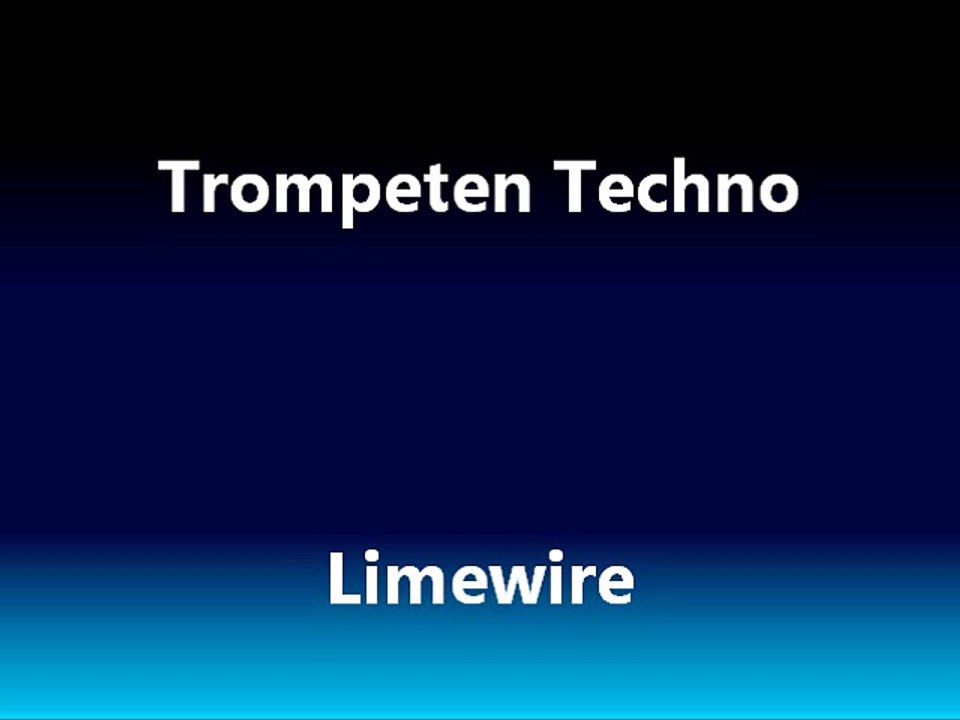 Trompeten Techno