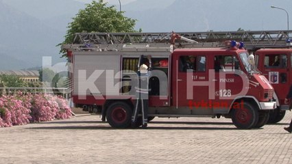 Emergjencat Civile stërvitje për lëndët radioaktive e kimike