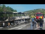 Merr flakë në ecje autobusi - Top Channel Albania - News - Lajme
