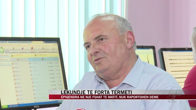 Tërmeti shkund Bulqizën, lëkundje të forta edhe në Tiranë - News, Lajme - Vizion Plus
