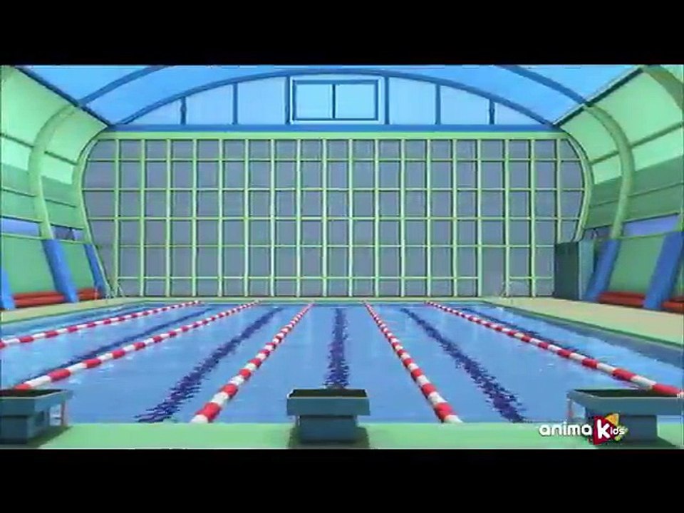 Bernard Bear - Swimming