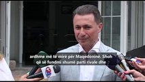 Gruevski: Nuk tërhiqem nga pozita e kryetarit të partisë