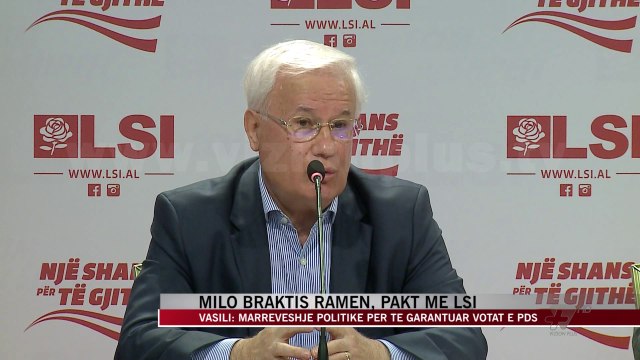 Milo braktis Ramën, pakt me LSI - News, Lajme - Vizion Plus