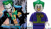 All Lego Batman  Villain Minifigures (2006/2017) - Comic vs Lego