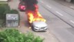 Cars Set Alight During G20 Protests in Hamburg