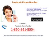 How is Facebook Phone Number the finest remedy 1-850-361-8504?