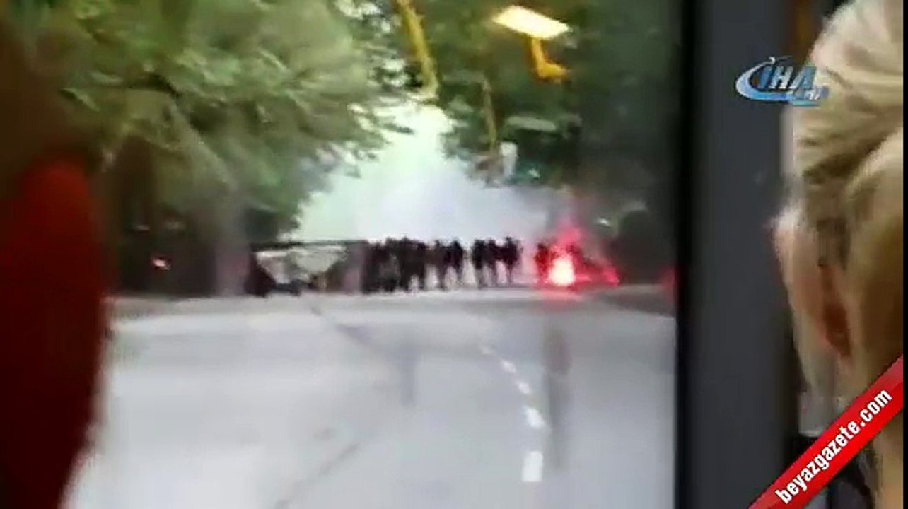 Hamburg yanıyor