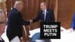 Donald Trump meets Vladimir Putin for the first time at G20 summit