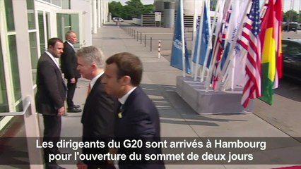 G20: ouverture officielle du sommet à Hambourg