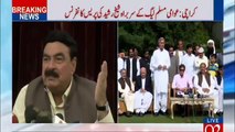 Sheikh Rasheed gives a befitting reply to Maryam for comparing herself with 