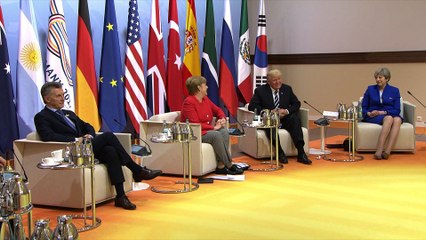 G20: ouverture officielle du sommet à Hambourg