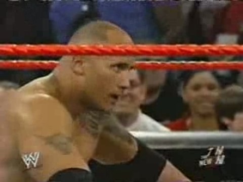 The Rock Vs Jeff Hardy (Raw 07-04-2003)