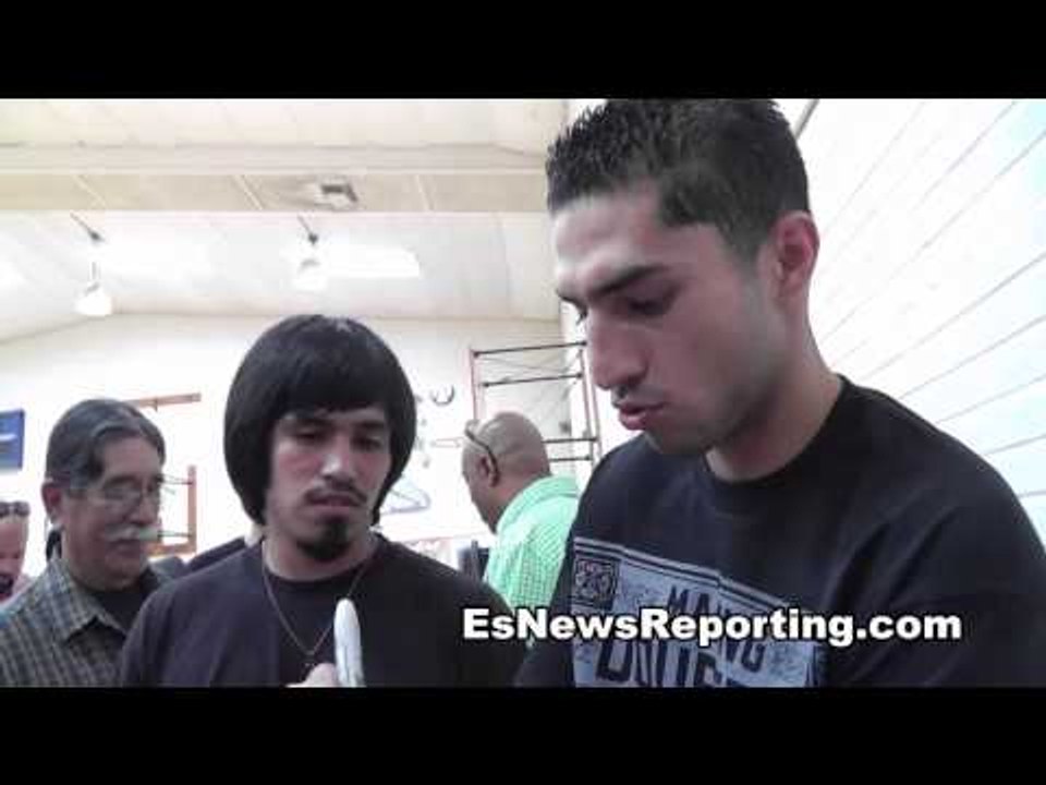 funny josesito lopez meets local pacquiao - esnews boxing