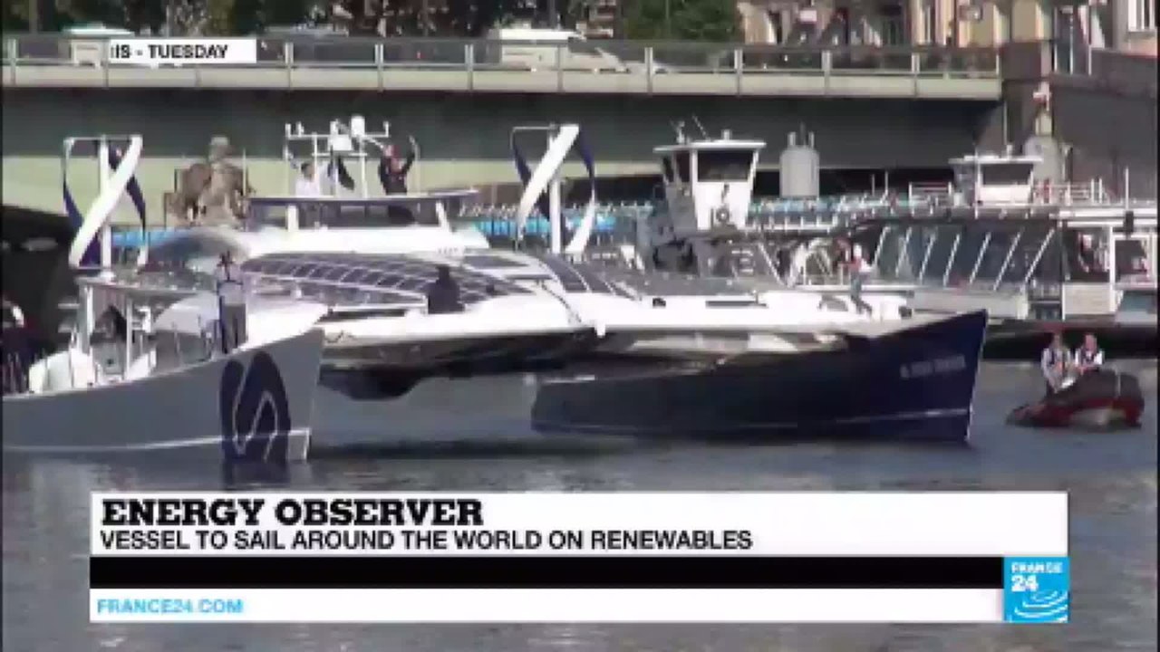 Energy Observer: Vessel to sail around the world on renewables