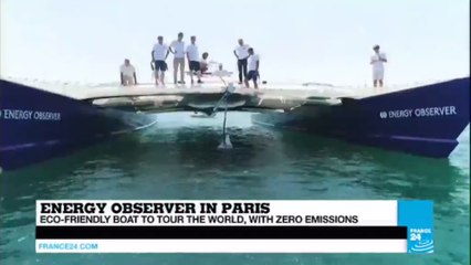 TECH24: What is Energy Observer, the boat of the future ready to sail across the world?