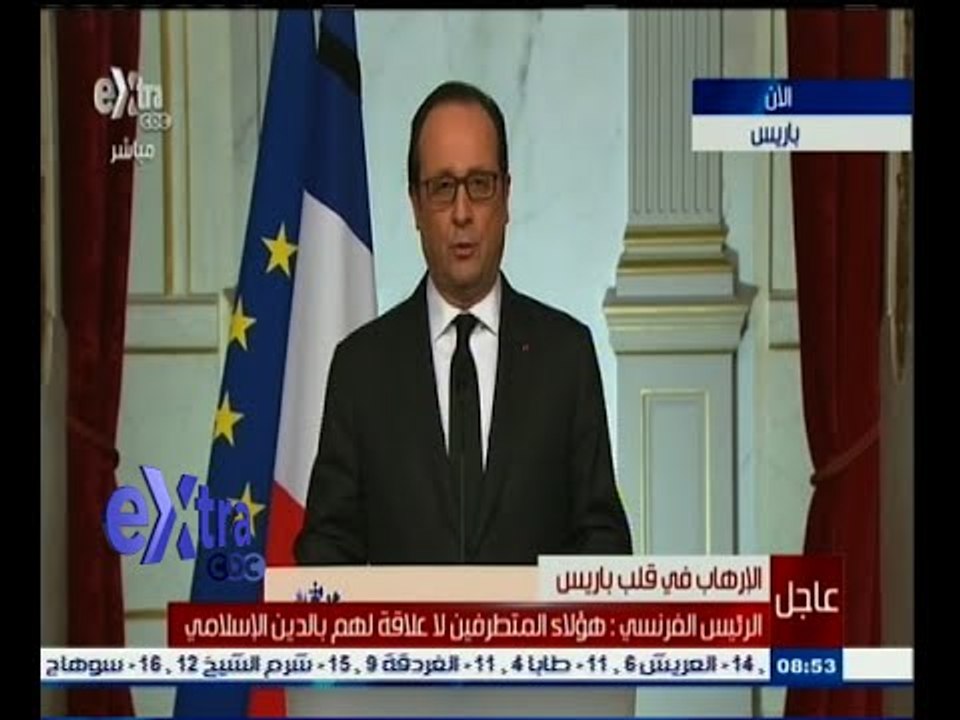 #غرفة_الأخبار | الرئيس الفرنسي : هؤلاء المتطرفون لا علاقة لهم بالدين الإسلامي