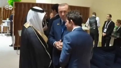 G20'de liderlerin samimi kulis görüntüleri