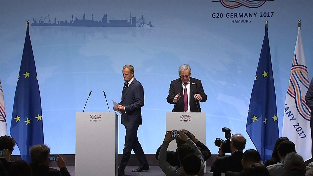 Os destaques de Tusk e Juncker no G20