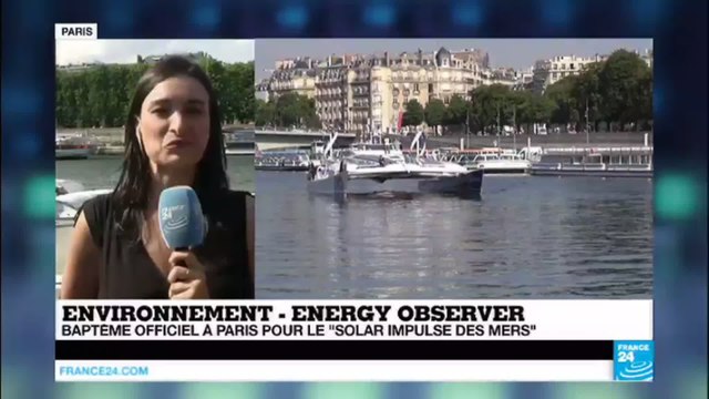 Environnement : Baptême officiel à Paris pour le Solar Impulse des Mers !