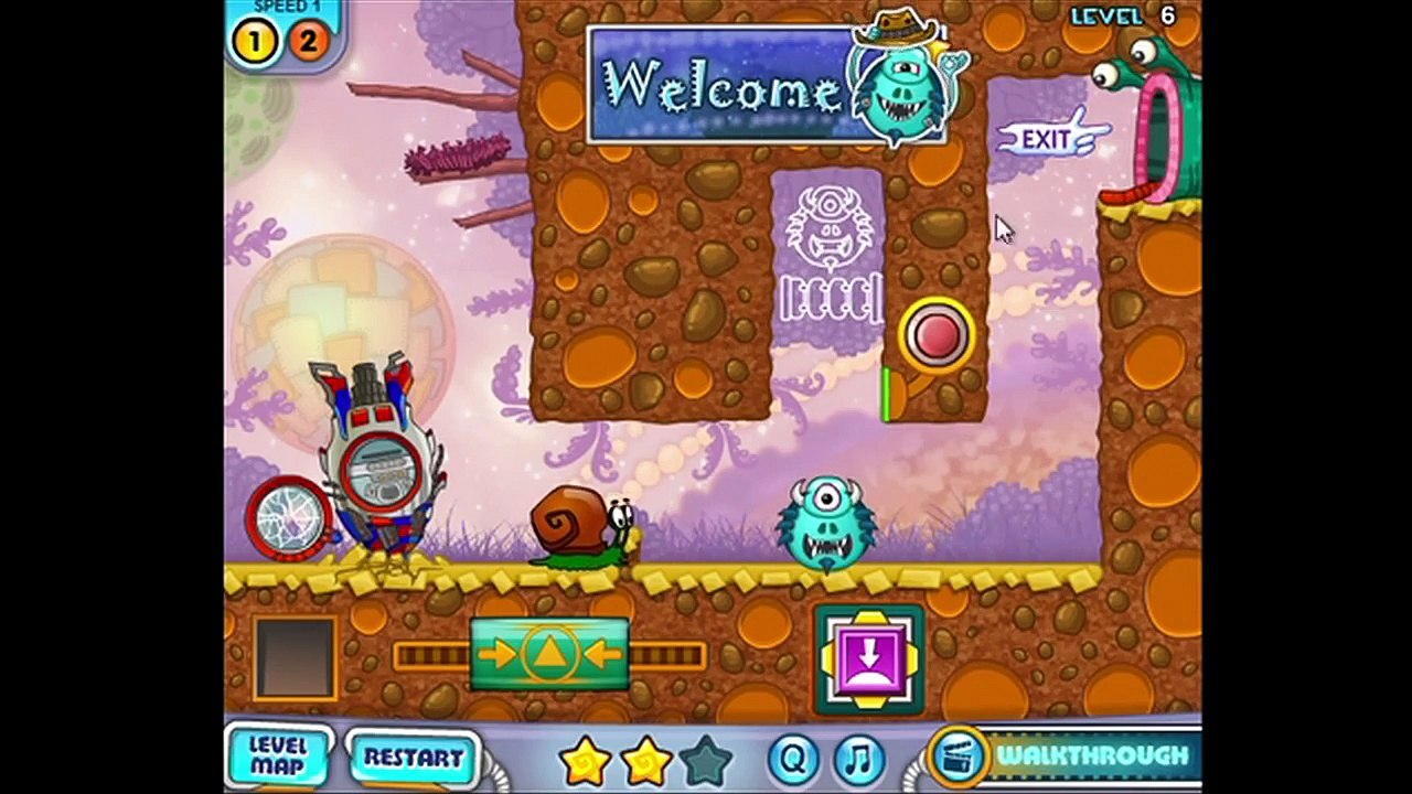 Snail Bob 4 Space walkthrough