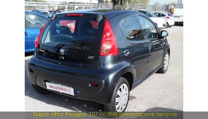 PEUGEOT  107 cc 998 alimentazione...