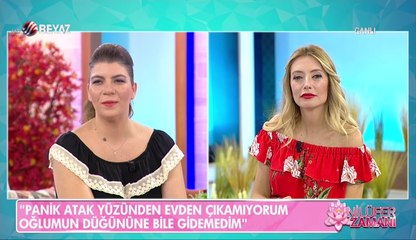 ''Panik atak yüzünden oğlumun düğününe bile gidemedim!''