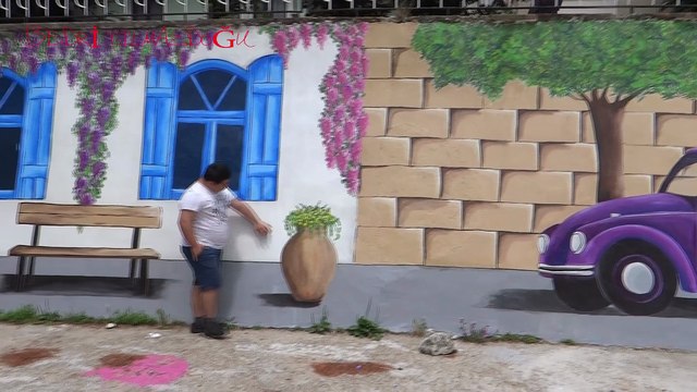 duvar resimleri ile umut ayan.