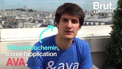 Avec son application, Thibault Duchemin veut révolutionner le monde des malentendants