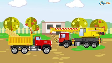 Real Construction Trucks for Children
