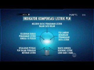 PLN Berikan Kompensasi Pada Pelanggan - NET16