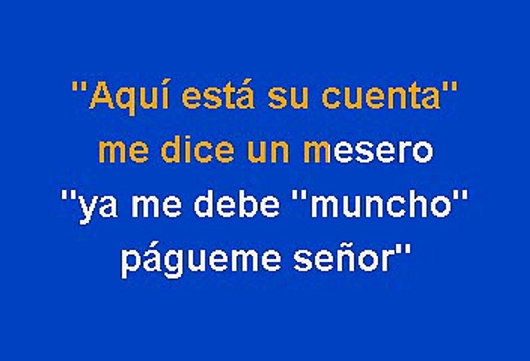 Lupillo Rivera - La misma (Karaoke)