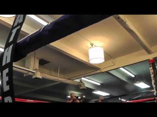 jleon love working out gets ready for gabe rosado - EsNews Boxing