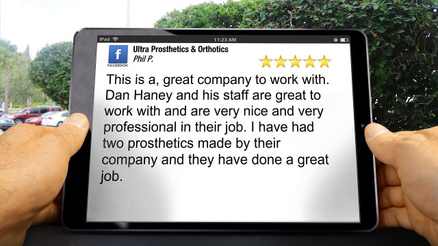 Ultra Prosthetics & Orthotics Carson CityWonderful5 Star Review by Phil P