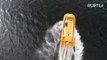 World's First Hybrid 'Aeroboat' Shreds Waves Near Moscow