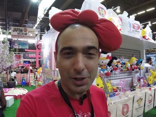 JAPAN EXPO 2017 - David au stand Hello Kitty !